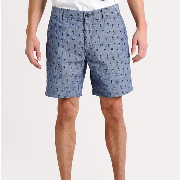 Bonobos Limited Edition Palm Tree Cotton Shorts Big and Tall Summer Vacation - Picture 1 of 7